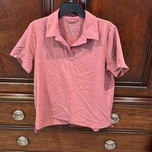 Figs polo scrub top size large